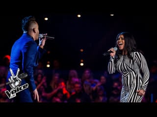 Nate james vs lovelle hill no air (the voice uk 2013)