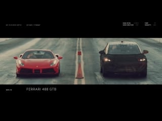 Powertrain testing ff prototype v bentley bentayga, ferrari 488 gtb, tesla model x p100d