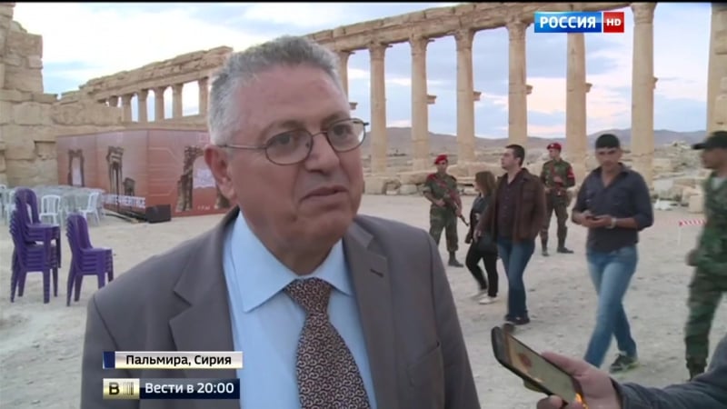 В древней пальмире проходит сирийский народный фестиваль