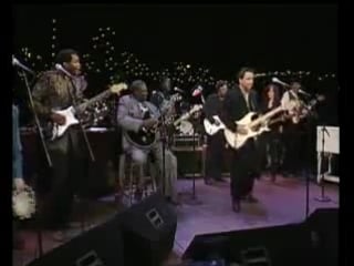 Jimmie vaughan, eric clapton, bonnie raitt, robert cray, buddy guy, bb king,art neville, strings down