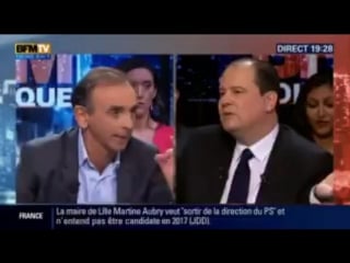 Zemmour face a cambadélis il y a des dizaines de banlieues françaises qui ne sont plus françaises, où le coran a remplacé le c