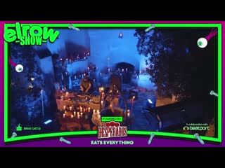 Eats everything live @ @elrow present horroween x dracula's castle, transylvania