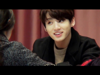 [fancam] 151222 jungkook @ gimpo fansign