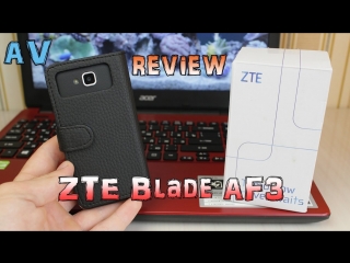 Zte blade af3 обзор бюджетника