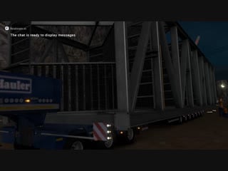 Euro truck simulator 2 (утренний негабарит)