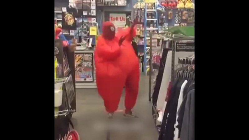 Паучок опять отжигает