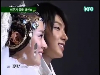 2006 andre kims fashion show in china lee jun ki, han ji min