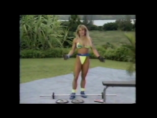 Corey everson tiny green string bikini bodyshaping 720p