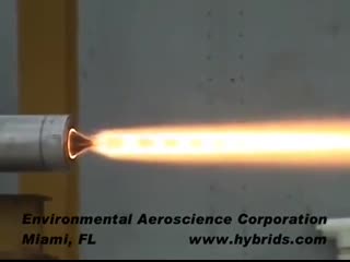 Aerospace rocket engine how it looks when a rl lightsaber unsheaths