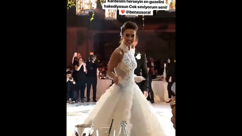 Свадьба бенсу сорал и хакана баша