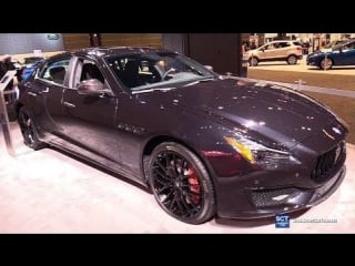 2018 maserati quattroporte gts exterior and interior walkaround 2018 chicago auto show