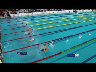 Womens 50m freesyle s4 final 2016 ipc swimming european open championships funchal