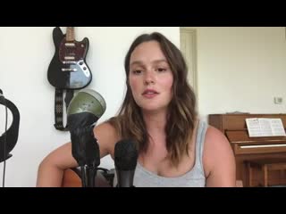 Leighton meester edelweiss from "the sound of music" (live)