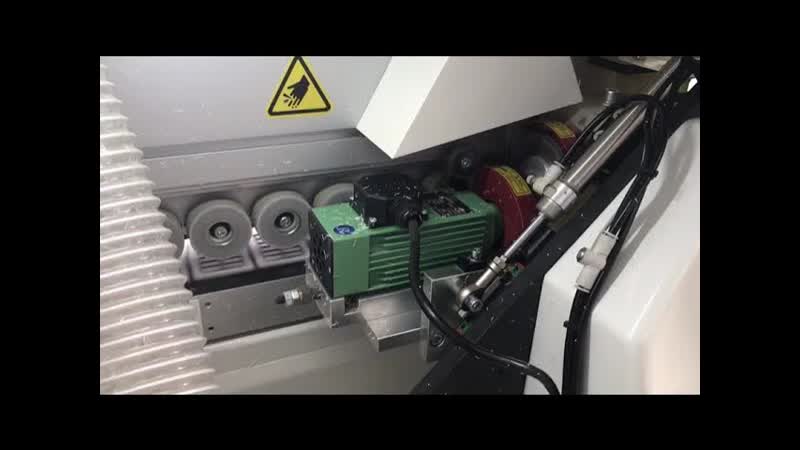 Видео автоматический кромкооблицовочный станок woodtec compact f запущен в вологде