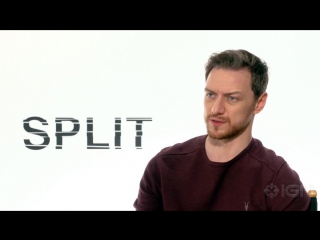 Split james mcavoy and anya tpornr joy interview ign vid