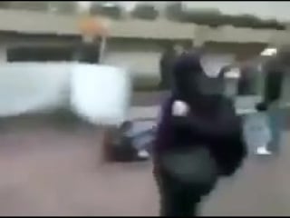 Muslim migrant males assault a french girl who walks thru their sharia enclave in france