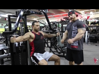 60sec with flex lewis! разводка в тренажёре пэк дек!! sportfaza