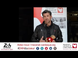 24 heures du cœur patrick dempsey spyder soutiennent mcc !