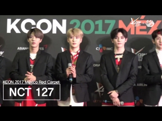 [kcon 2017 mexico x m2] nct127 redcarpet