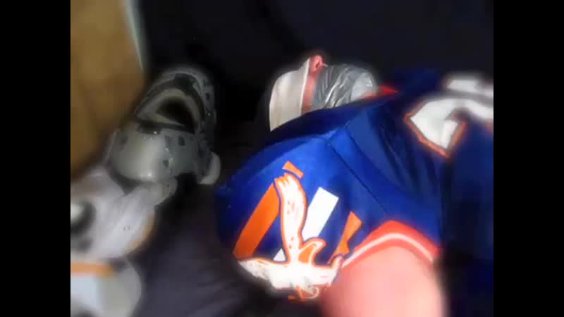 Captured superboy gearlocker tugboys football player tied down