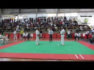 Tiago de paula vs daniel pereira campeonato brasileiro de kyokushin 2019