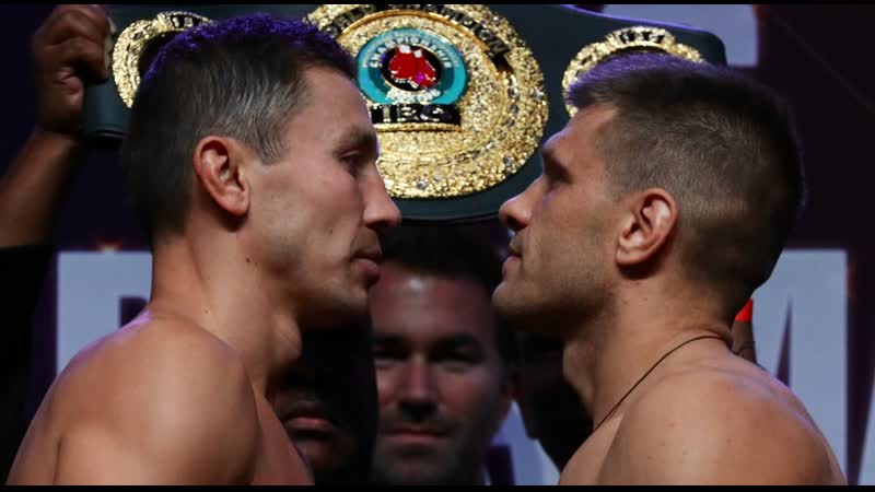 🇰🇿 голоин деревянченко 🇺🇦 взвешивание & face off! ⚖