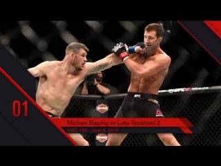 Ufc top 10 kos of 2016 #1 michael bisping ko luke rockhold