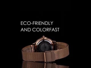 Женские водонепроницаемые модные часы из нержавеющей стали milan mesh belt в корейском стиле с