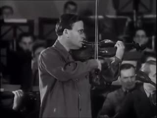 Menuhin and celibidache rehearsal brahms violin concerto 1946