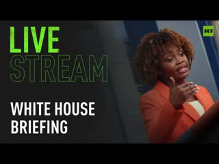 White house briefing with press secretary karine jean pierre