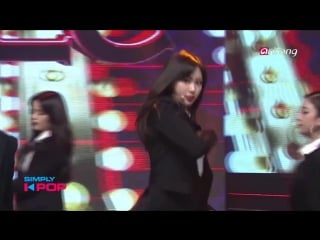 [simply k pop] clc(씨엘씨) black dress 030918