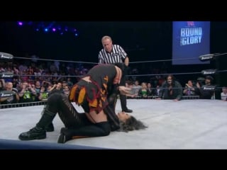 Tna impact wrestling! reby sky hardy vs rosemary