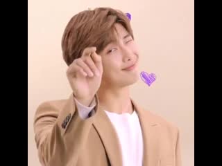 Namjoon’s wink and smile has my heart in shambles