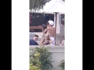 February 19 a close up video of justin and selena gomez spotted in montego bay, jamaica