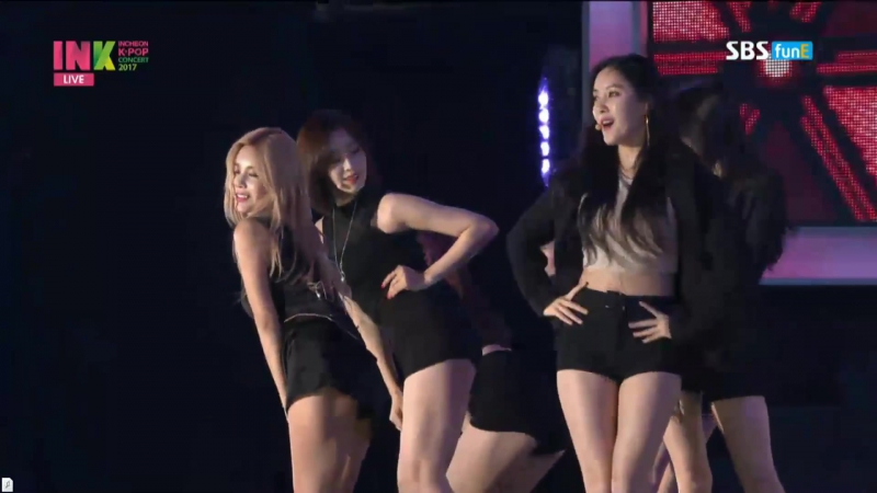 [perf] 170909 t ara whats my name + lovey dovey + roly poly @ incheon kpop concert