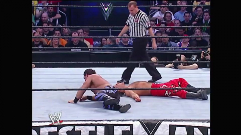 Triple h vs shawn michaels vs chris benoit wrestlemania 20 (hd)
