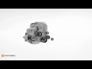 Capo jimny sixer1 cd15828pd имитационный двигатель