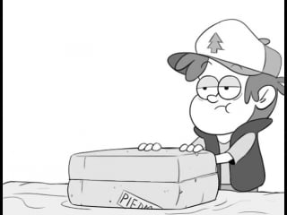 Гравитифолз|гиф от пирога