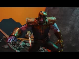 Endgame captain america vs thanos scene stop motion recreation