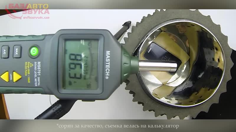 [ autobaza] эффективность войлока в авто тест акустического войлока шумомером шумоизоляция авто