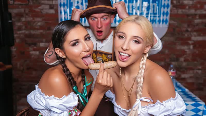 Abella danger, gianna dior oktoberfest brats [porn] threesome, blowjob, titty fuck, amateu