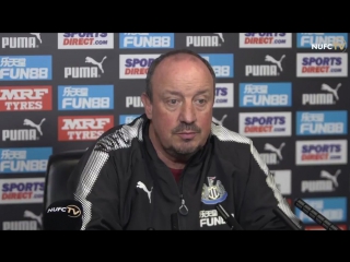 You can now watch rafa benítez's pre @cpfc media briefing in full on nufc tv for free