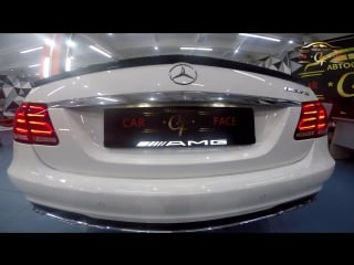 Детейлинг химчистка mercedez e63
