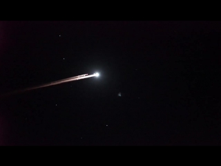 Chinese rocket fireball over california creativelive night photo week shoot july 27, 2016