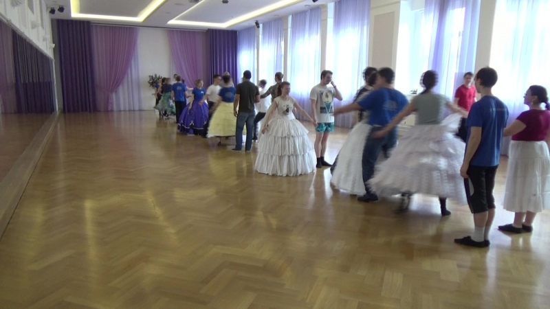 Кадриль лансье (1847) фигура 1