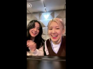 201223 | rosé and jisoo instagram live