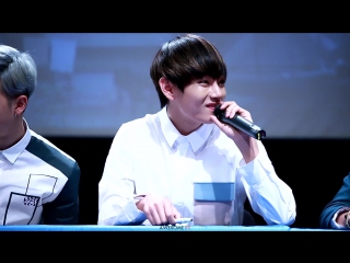 `fancam` 150517 | bangtan @ cheongryangri fansign