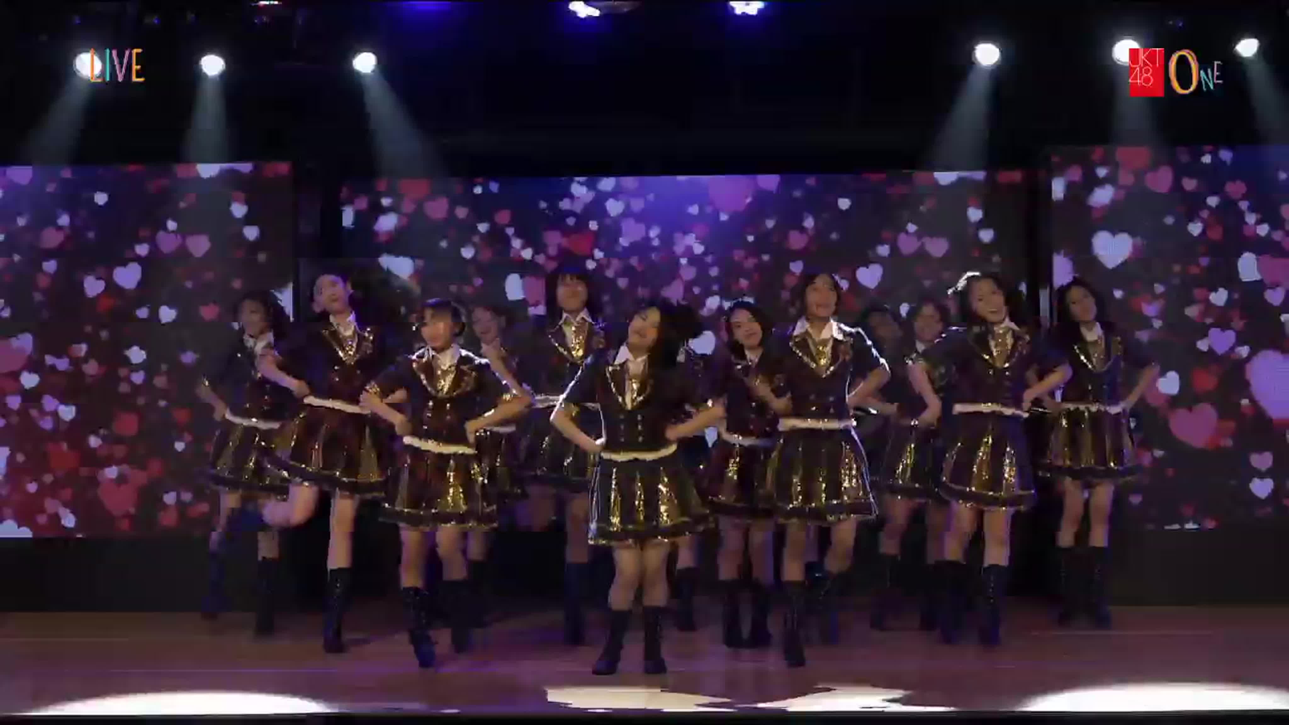 Jkt48 team t 2nd waiting stage fly, team t! [ showroom]