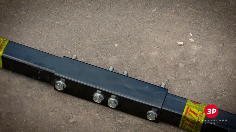 Буксироа на жесткой сцепке как не повредить бампер