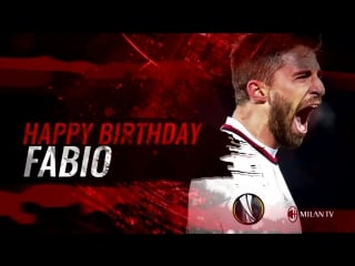 Goals and assists, grit and determination happy birthday once again fabio!